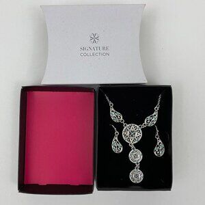 Avon Ultimate Challenger Necklace and Earring Gift Set Signature Collection